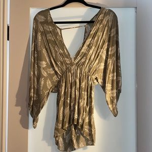 Light olive green romper